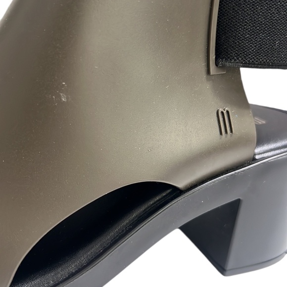 Melissa Elastic Dance Ankle Booties Size 8 - Picture 7 of 9